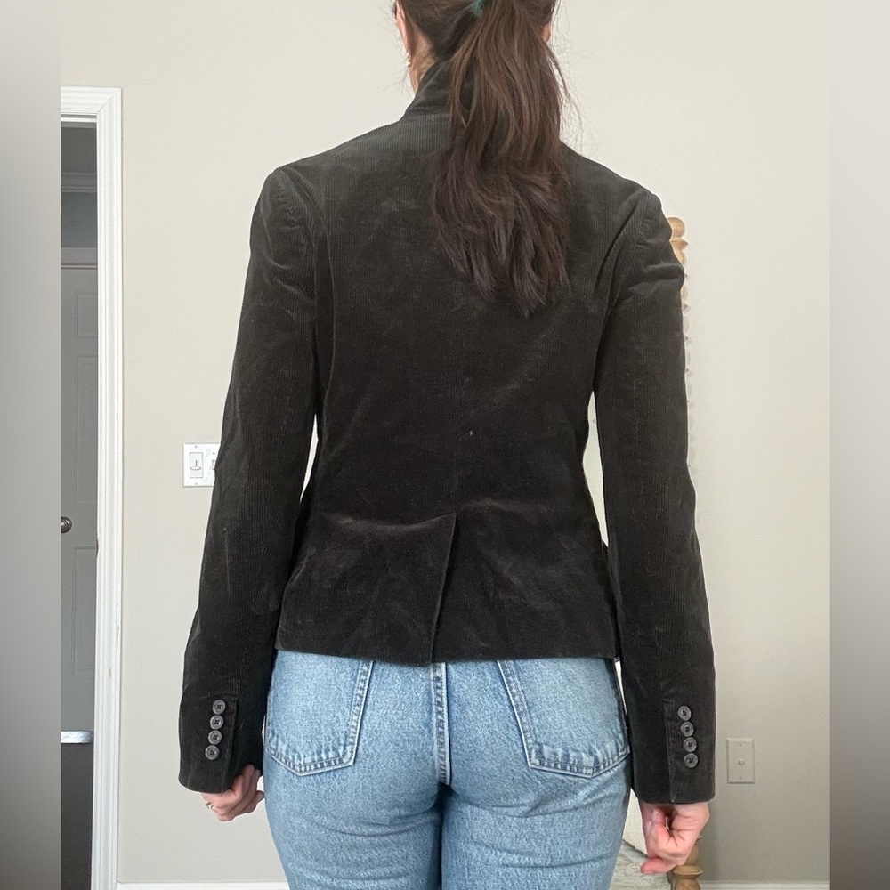 Ralph Lauren Blue Label Black Corduroy Blazer size 12 - Picture 2 of 11